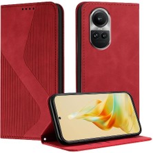 GX Boutique Oppo Oppo 10 5g Pu Deri Kart Yuvaları Için Kılıf Tutucu Manyetik Cüzdan Flip (Yurt Dışından)