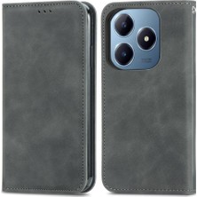 Mays Boutique Realme C63 Basit Iş Için Flip Case Kapak Deri Kılıf Cüzdan (Yurt Dışından)