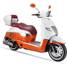 Arora Malibu Pro 125 Benzinli Scooter - Turuncu