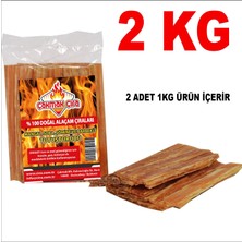 Çakmak Çıra - Doğal Çam Çırası 2 Kg. (2 Adet 1 Kg) - Mangal, Soba, Şömine, Barbekü Tutuşturucu