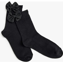 Koton Soket Çorap Fiyonk Detaylı