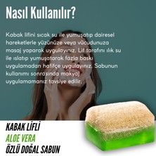 For You Gold Kabak Lifli Aloe Vera Özlü El Yapımı Sabun