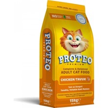 Proteo Tavuklu Yetişkin Kedi Maması 15 kg