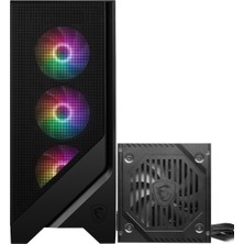 Msı Mag Forge 120A B65 Temperli Cam 6 X120MM Auto Rgb Fan 650W Bronz Atx Gaming Bilgisayar Kasası