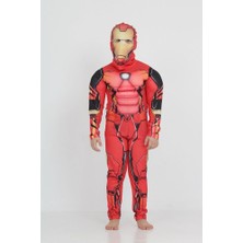 Gadget Gear Ironman Çocuk Kostümü - Süper Kahraman Kostümü, Halloween ve Parti Kostümü