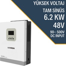 Lexron 6.2kw Mppt 120-500V Pv Input 100A Mppt Inverter Parallenebilir