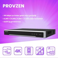 Hikvision Provzen 16 Kameralı Ip Kamera Seti 4mp 1440P Mikrofonlu