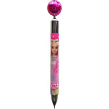 Dolphin Barbie Top Başlıklı Lisanslı Extra Versatil Mekanik Uçlu Kalem 0.7 Uç - Pembe