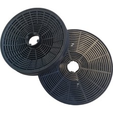 Populer Teka Tvt 60.1 Beyaz Duvar Tipi Davlumbaz Karbon Filtre 17,3cm-15,6cm 2 Li Takım