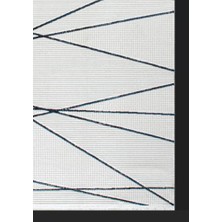 Artemis Halı Cozy 03061A Mavi Krem Bohem Tarzı Halı