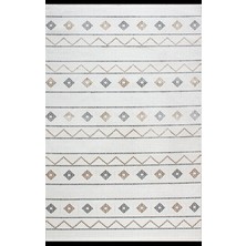 Artemis Halı Cozy 03053H Gri Kemik Bohem Tarzı Halı