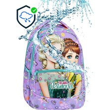 Zennur Okul Çantası Kız Takım Okul Çantası Frozen Kız Beslenmeli Okul Çantası