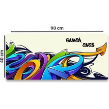 Sonictouch Ultragrand Kişiye, Isme Özel Gamer Xxl Oyuncu Klavye Mouse Pad 40X90CM