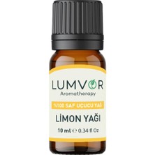 Lumvor Limon Uçucu Yağı 10 ml %100 Saf ve Doğal (Essential Oil) Aromaterapi