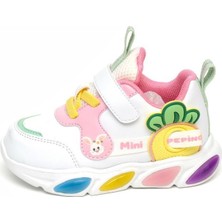 Pepino 1802 Hafif Cırtlı Işıklı Ithal Bebe Spor Ayakkabı