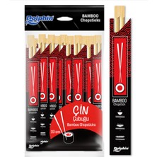 Çet Pack 20 Adet Sushi Çin Çubuğu Chopstick Koruma Bariyerli