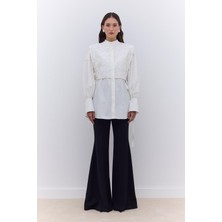 Manuka Lımıted Edıtıon Dantel Tunik Ekru