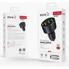 Enci Store ZR-C703Q Lightning 2 In 1 Araç Şarj Seti