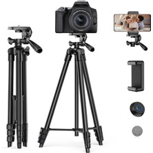 Fototek 135CM Pro Plus Dslr Foto Kamera Tripod  Cep Telefonu Tripod Telefon Tutucu Hediye Çantalı