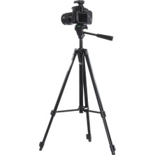 Fototek 135CM Pro Plus Dslr Foto Kamera Tripod  Cep Telefonu Tripod Telefon Tutucu Hediye Çantalı