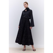 Manuka Lımıted Edıtıon Dantel Etek Siyah