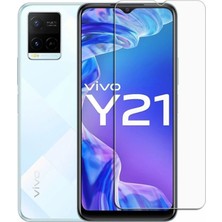 Vivo Y21 Kırılmaz Cam Şeffaf 0.3mm Kılıf Dostu Temperli Ekran Koruyucu