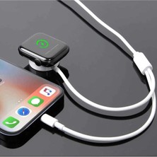 Zore Akıllı Saat Lightning-Wireless USB Şarj Kablosu 1.2m