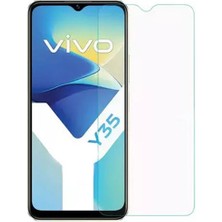 Vivo Y35 Kırılmaz Cam Şeffaf 0.3mm Kılıf Dostu Temperli Ekran Koruyucu