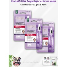 3 Adet Loreal Paris Revitalift Filler Dolgunlaştırıcı Göz Serum Maskesi 11 gr ve Rosıe