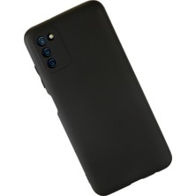 Denza Case Samsung Galaxy A03S Kılıf Soft Pürüzsüz Silikon Kılıf - Siyah