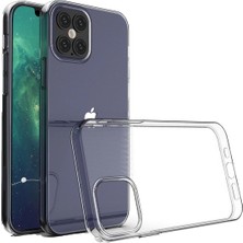 Denza Case Apple iPhone 12 Mini Kılıf Şeffaf Silikon Kapak - Şeffaf