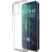 Denza Case Apple iPhone 12 Mini Kılıf Şeffaf Silikon Kapak - Şeffaf