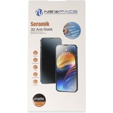 Denza Case Vivo Y35 Ekran Koruyucu Antistatic Mat Seramik Nano Ekran Koruyucu  - Siyah