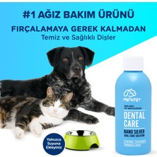 Metapet Nano Gümüş Kedi Ağız Bakım Suyu, Ağız Kokusuna Son, Diş Bakımı ve Temizleme Spreyi