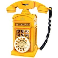 Constrall Dekoratif Nostaljik Telefon Kumbara