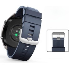 Hatreds Huawei Watch Ultimate Uyumlu Yumuşak Silikon Desenli Kordon Kayış (22MM)