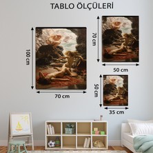 Vintage Nü Sanat Tablosu-TBL1763