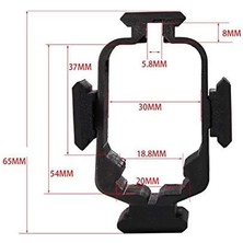 Magnesia Tabanca Için   Polimer Naylon  Fener, Lazer  Üst Ray  22MM