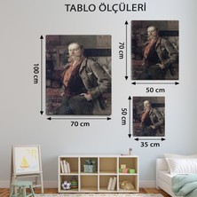 Mervolia Retro Temalı Dekoratif Tablo TBL1196