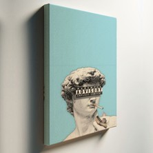 Mervolia Pop Art Temalı Kadın Portre Tablo TBL1176