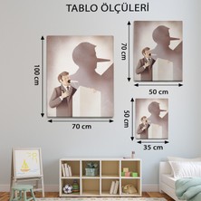 Mervolia Yalancı Konuşmacı TABLOSU-TBL1908