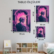 Mervolia Pop Art Roma Heykeli TABLOSU-TBL1640