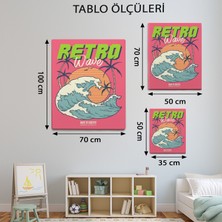 Mervolia Pop Art Temalı Kadın Portre Tablo TBL1215