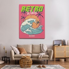 Mervolia Pop Art Temalı Kadın Portre Tablo TBL1215