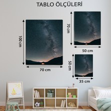 Mervolia Illüstrasyon Temalı Dekoratif Tablo TBL1153
