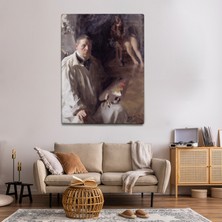 Mervolia Modern Temalı Kadın Portre TABLO-TBL1264