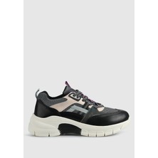 Provoq Siyah Kadın Sneaker