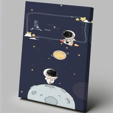 Mervolia Bebek Temalı  Astronot Tablo TBL815