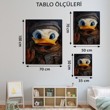 Mervolia Hayvan Temalı  Kızgın Ördek Tablo TBL435