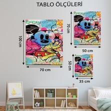 Mervolia Pop Art Temalı, Dekorasyon TABLO-TBL963